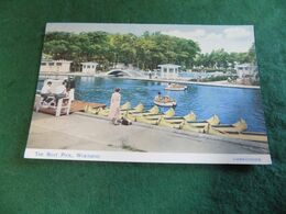 VINTAGE UK SUSSEX: WORTHING The Boat Pool Tint 1955 Salmon - Worthing