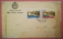 SAN MARINO COVER TO ITALY - Cartas & Documentos