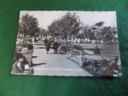 VINTAGE UK SUSSEX: WORTHING Beach House Park Bowling Green B&w 1960 Shoesmith - Worthing