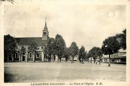 La Garenne Colombes * La Place Et L'église - La Garenne Colombes