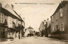 Villersexel * Rue Du Champ De Foire - Andere & Zonder Classificatie