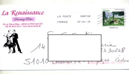 Pap Picasso  Flamme Chiffrée   Illustré Dancing Renaissance Pouliguen - Prêts-à-poster: Other (1995-...)