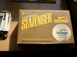 Nilon Armoured Slazenger Made In England LTA Official Tennis Balls Selected For The Championships Wimbledon - Uniformes Recordatorios & Misc