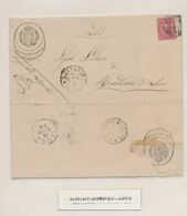 Italy 1881 Postal History Rare Stampless Cover To Lecce DG.036 - Otros & Sin Clasificación