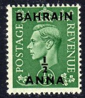 Bahrain GVI 1948-9 ½ Anna On ½d Definitive, Hinged Mint, SG 51 (E) - Bahrein (...-1965)