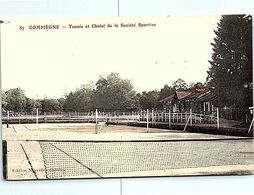 SPORT --  TENNIS  -- COMPIEGNE --  Tennis Et Chalet De La Société Sportive - Tenis