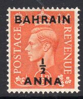 Bahrain GVI 1950-1 ½ Anna On ½d Definitive, Hinged Mint , SG 71 (E) - Bahreïn (...-1965)