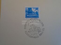 D173216 Hungary Special Postmark Sonderstempel -Stamp Exhibition  Szombathely  1964 - Marcophilie