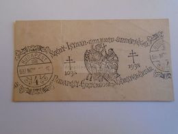 D173220 Hungary Special Postmark Sonderstempel - Szent István Emlékünnepség 1938 - Marcophilie