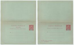 REUNION / 1901 CARTE POSTALE ACEP # 11 - ENTIER POSTAL (ref LE4221) - Storia Postale