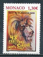 °°° MONACO - Y&T N°3164 - 2019 °°° - Usati