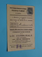 Bulletin De Commande De Librairie M. BALSACQ - TILMANT à LUTTRE ( Audenarde ) Anno 1921 ( Voir / Zie Foto ) ! - Pont-a-Celles