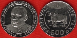 Tanzania 500 Shillings 2014 "Buffalo" UNC - Tanzanía