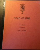 Stad Veurne  -  Inventaris Van Het Oud Archief - Geschichte