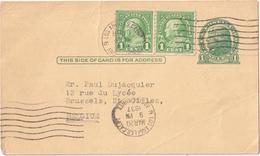 Stamped Stationery - United States - Stamped In Los Angeles 1937 - 1921-40