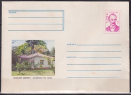 1975-EP-109 CUBA 1975 3c POSTAL STATIONERY COVER. SANTIAGO DE CUBA, GRANJITA SIBONEY. - Covers & Documents