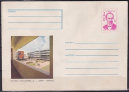 1975-EP-112 CUBA 1975 3c POSTAL STATIONERY COVER. HAVANA, ESCUELA VOCACIONAL LENIN. - Briefe U. Dokumente