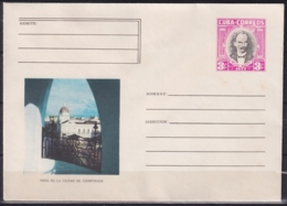 1977-EP-60 CUBA 1977 3c POSTAL STATIONERY COVER. CIENFUEGOS VISTA DE LA CIUDAD - Briefe U. Dokumente