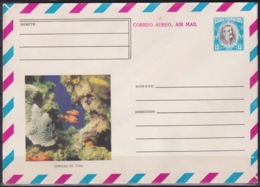 1979-EP-124 CUBA 1979 13c POSTAL STATIONERY COVER. CORALES Y PECES FISH. - Covers & Documents