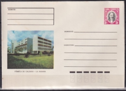 1980-EP-152 CUBA 1980 3c POSTAL STATIONERY COVER. HAVANA, FABRICA DE CALZADO SHOES. - Covers & Documents