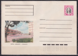 1980-EP-155 CUBA 1980 3c POSTAL STATIONERY COVER. CAMAGUEY, HOTEL CAMAGUEY. - Cartas & Documentos