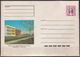 1980-EP-158 CUBA 1980 3c POSTAL STATIONERY COVER. HOLGUIN, ESCUELA DE EDUCADORAS DE CIRCULO INFANTIL DAY CARE. - Cartas & Documentos