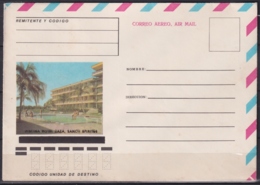 1981-EP-140 CUBA 1981 POSTAL STATIONERY COVER. ANGOLA WAR MILITAR FREEPOST UNUSED HOTEL ZAZA, SANCTI SPIRITUS - Briefe U. Dokumente