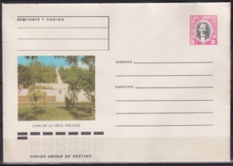 1981-EP-144 CUBA 1981 3c POSTAL STATIONERY COVER. HOLGUIN, LOMA DE LA CRUZ. - Storia Postale