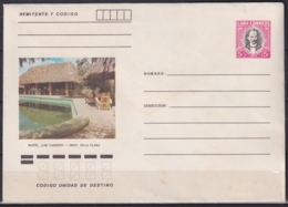 1982-EP-200 CUBA 1982 5c POSTAL STATIONERY COVER. VILLACLARA, HOTEL LOS CANEYES. - Covers & Documents