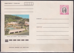 1982-EP-214 CUBA 1982 5c POSTAL STATIONERY COVER. PINAR DEL RIO, RANCHO SAN VICENTE. - Covers & Documents