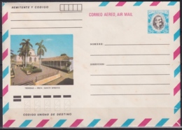 1982-EP-219 CUBA 1982 20c POSTAL STATIONERY COVER. SANCTI SPIRITUS, TRINIDAD, PARQUE CENTRAL - Brieven En Documenten