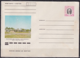 1983-EP-218 CUBA 1983 5c  STATIONERY COLOR VERDE CLARO. CIEGO DE AVILA, TELECORREO CENTRAL SUGAR MILLS CIRO REDONDO. - Briefe U. Dokumente