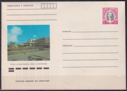 1983-EP-230 CUBA 1983 5c POSTAL STATIONERY COVER. GUANTANAMO, HOTEL GUANTANAMO. - Briefe U. Dokumente
