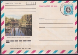 1984-EP-136 CUBA 1984 20c POSTAL STATIONERY COVER. MATANZAS, CENTRO TURISTICO GUAMA. - Covers & Documents