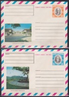 1977-EP-69 CUBA 1977 COMPLETE SET 5 POSTAL STATIONERY COVER COMPLETE YEAR. - Lettres & Documents
