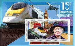 Guinea 2009, Tunnel Under Channel, Queen Elizabeth, Concorde, Clock, BF - Horlogerie