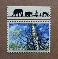 Ge10-01 : Nations-Unies (Genève) / Protection De La Nature - Arbre Boojum (Fouquieria Columnaris) - Neufs