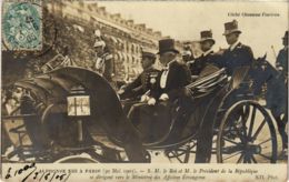 CPA PARIS 1e - Alphonse XIII A Paris (81590) - Réceptions