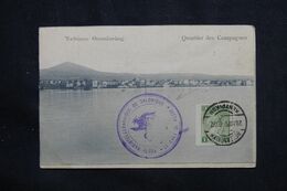 GRECE- Carte Postale En 2 Volets De Salonique En 1916 , Cachet Militaire Du Poste Radiographique Français - L 68405 - Briefe U. Dokumente