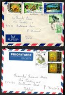 Nuova Caledonia, Lotto 9 Lettere Spedite In Italia In Posta Aerea - Brieven En Documenten