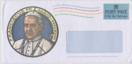 Vatican City - Port Payé - Envelopes With Drawings About Pope Francis I - St Peter's Basilica - Storia Postale