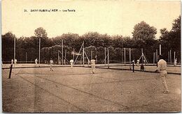 SPORT --  TENNIS  -- Saint Aubin Sur Mer - Les Tennis - Tenis