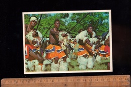 SWAZILAND Southern Africa Suider Africa Swazi Warriors SIBAKA Dance Danse Africaine Guerriers Africains - Swaziland