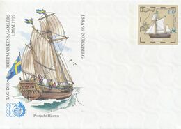 BRD / Bund DP Ganzsachenumschlag 1999 Postjacht Hiorten Tag Der Briefmarke Segelschiff IBRA Nürnberg - Enveloppes - Neuves