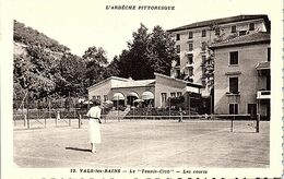SPORT --  TENNIS  -- VALS Les Bains - Le Tennis Club - Les Courts - Tenis