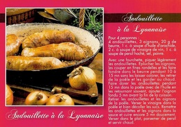Recettes De Cuisine - Andouillette à La Lyonnaise - Cpm - Vierge - - Recipes (cooking)