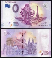 Billet Touristique 0 Euro Souvenir - Paris - FLYVIEW PARIS - Private Proofs / Unofficial