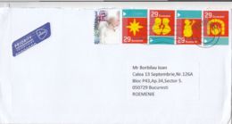 8010FM- CHILDREN, CHRISTMAS, STAMPS ON COVER, 2019, NETHERLANDS - Cartas