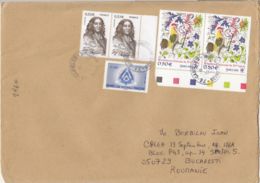 8023FM- PIERRE BAYLE, FREEMASONRY, FRENCH ILLUMINATION JOINT ISSUE WITH INDIA, STAMPS ON COVER, 2019, FRANCE - Briefe U. Dokumente