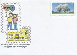 BRD / Bund DP Ganzsachenumschlag 2006 Geilenkirchen 50 Jahre DPhJ Jugendliche Post Frühling Kirschbäume - Enveloppes - Neuves